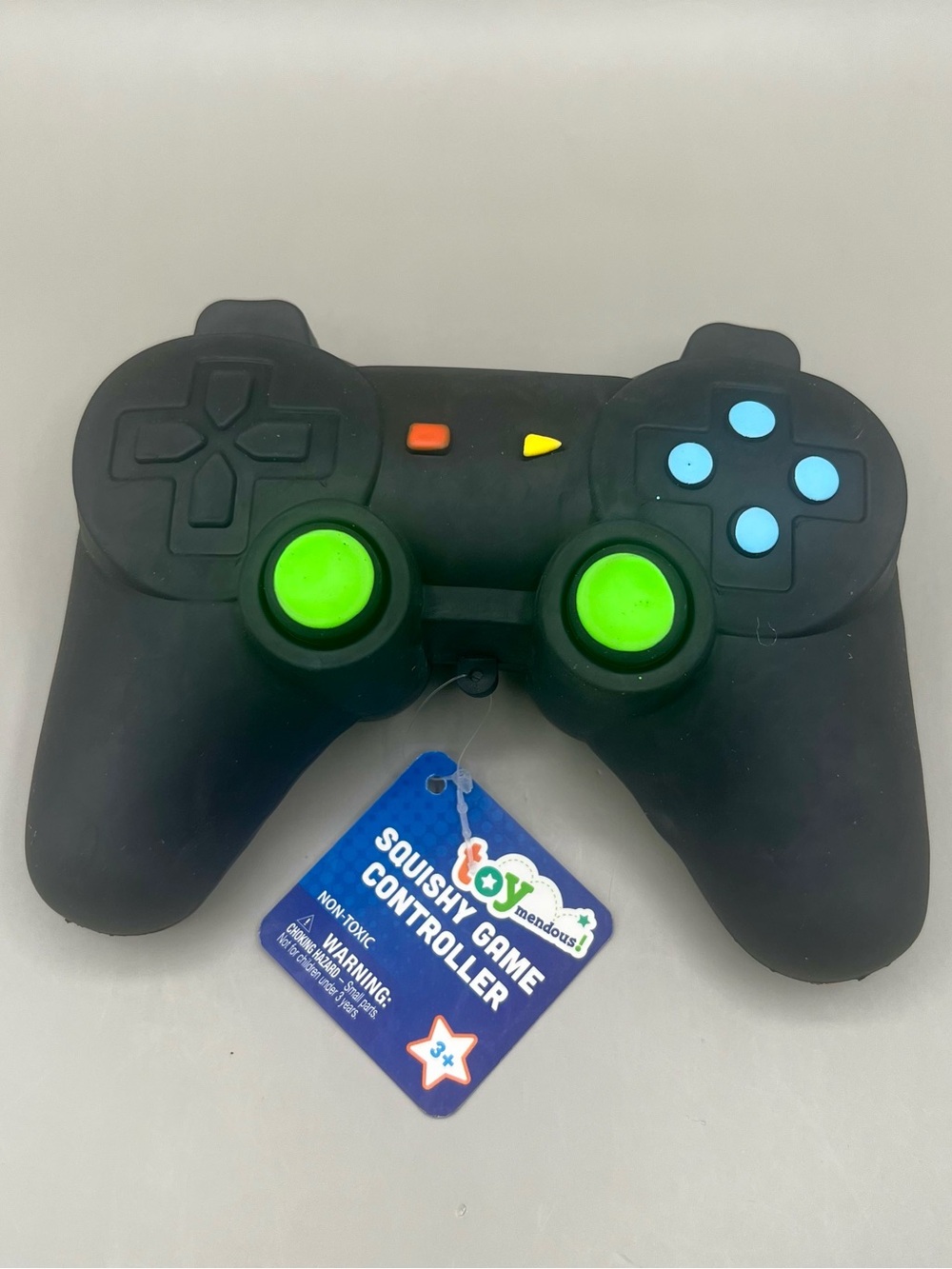 🎮 TOYMENDOUS Squishy Game Controller BLACK 🖤 Large Sensory Viral Toy NEW